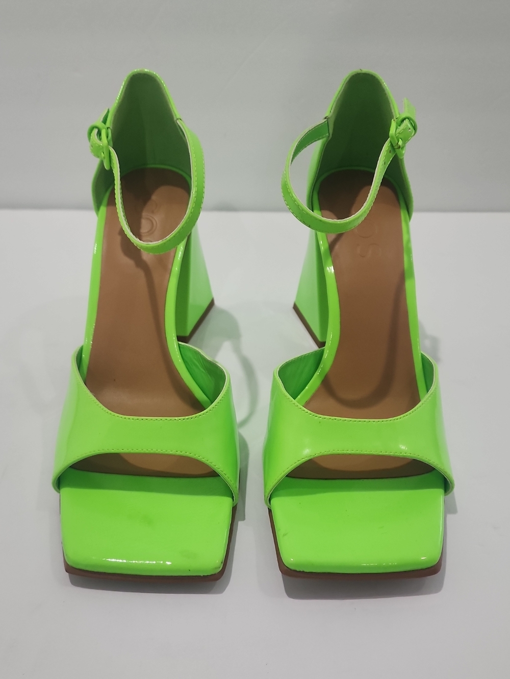COS Square-Toe Block-Heeled Sandals - Picture 2 of 12